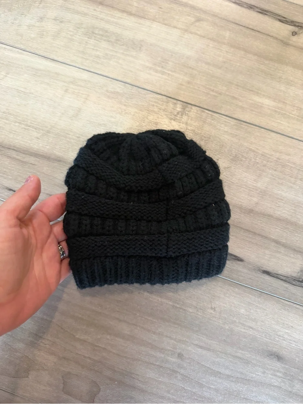 KeaBabies Black Knit Beanie Hat - Cozy Winter Cap infant size